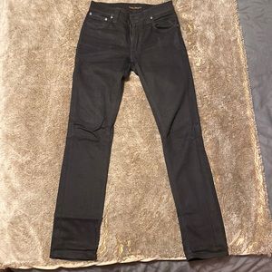 Nudie Jeans - Thin Finn organic black denim 29x32